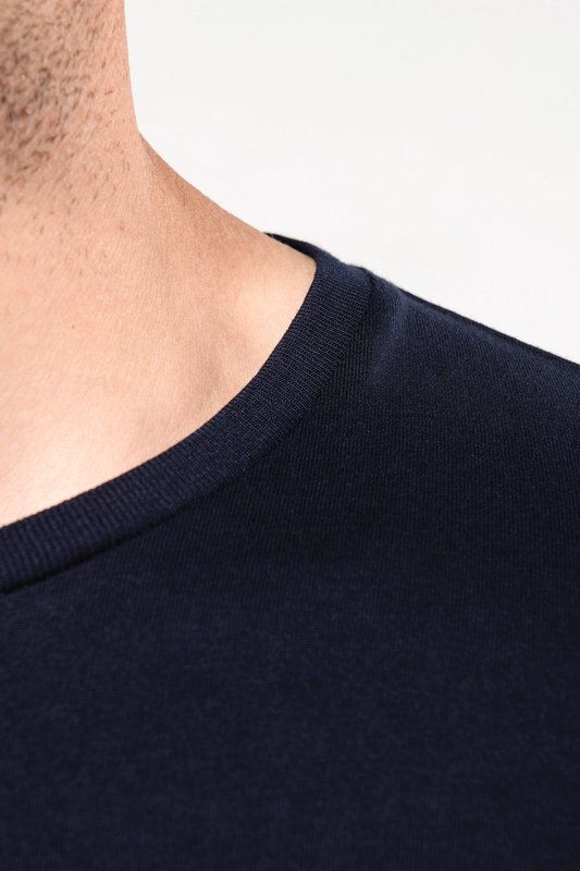 T-shirt Supima® col rond manches longues homme