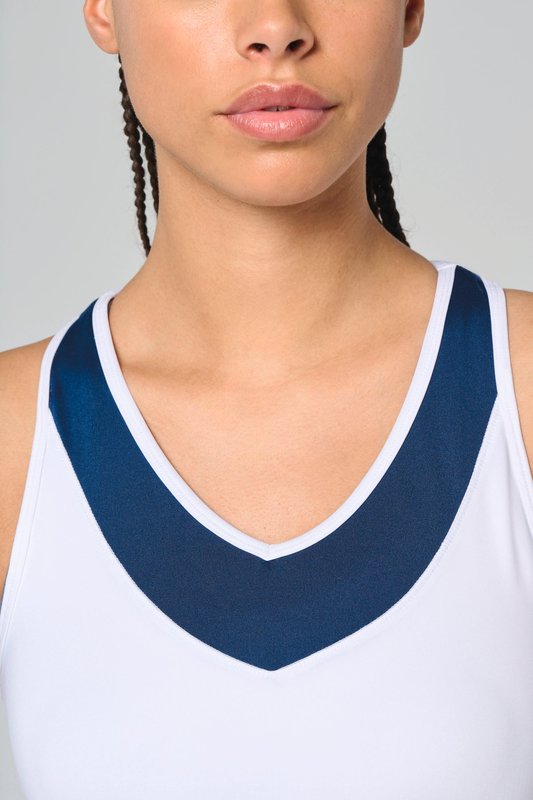 Débardeur de padel bicolore femme – Image 8