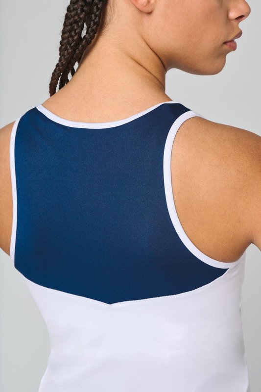 Débardeur de padel bicolore femme – Image 9