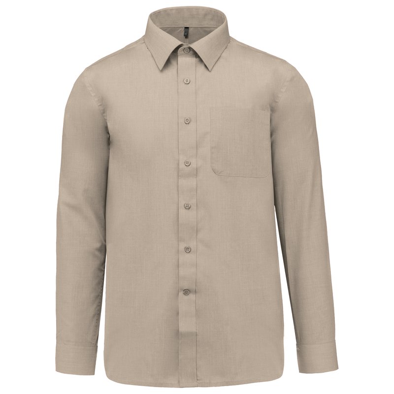 Chemise popeline polycoton entretien facile homme – Image 5