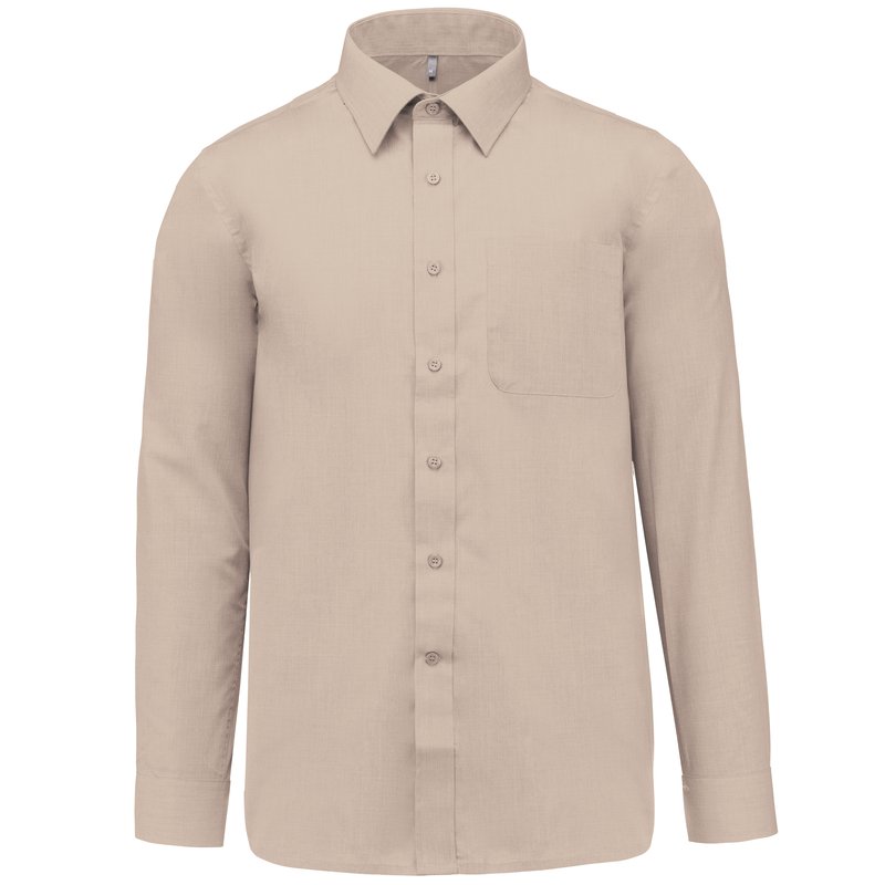 Chemise popeline polycoton entretien facile homme – Image 4