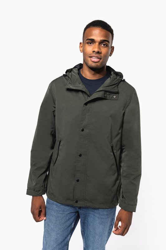 Veste écoresponsable à capuche unisexe – Image 3