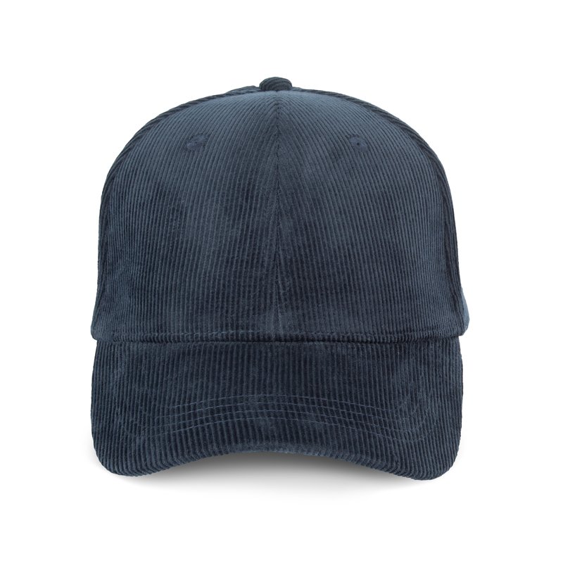 Casquette écoresponsable en velours côtelé 6 panneaux unisexe – Image 9