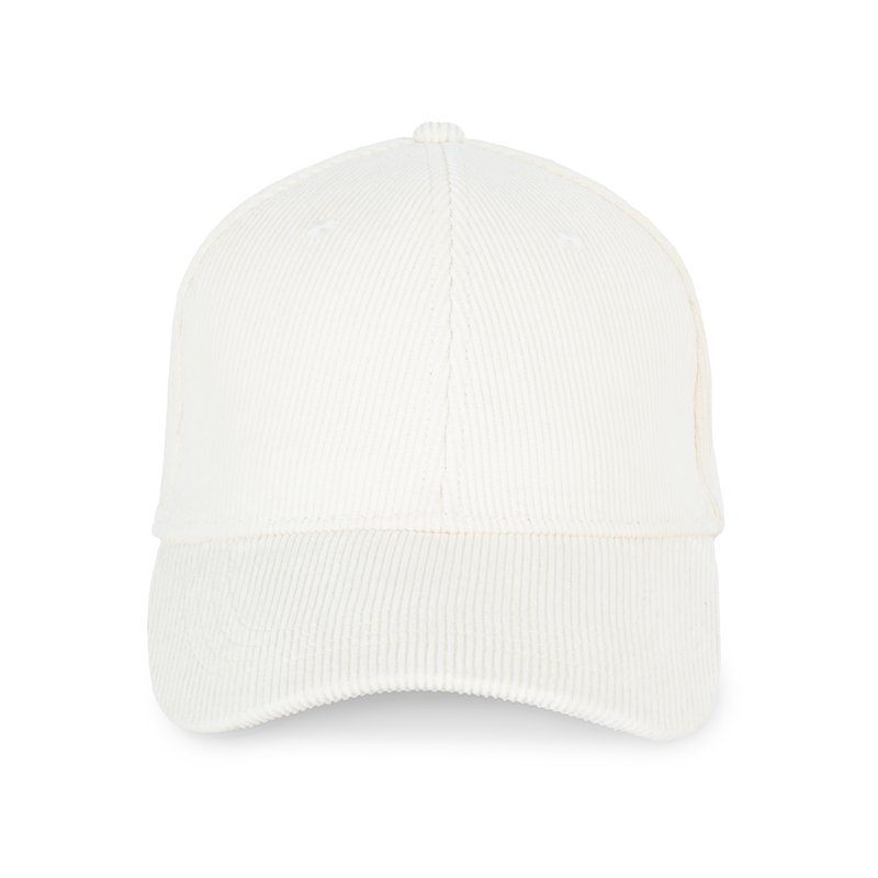 Casquette écoresponsable en velours côtelé 6 panneaux unisexe – Image 8