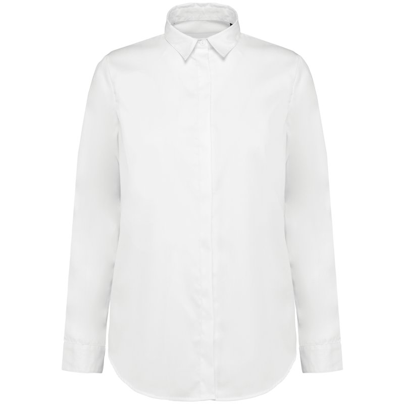 Chemise twill manches longues femme – Image 7