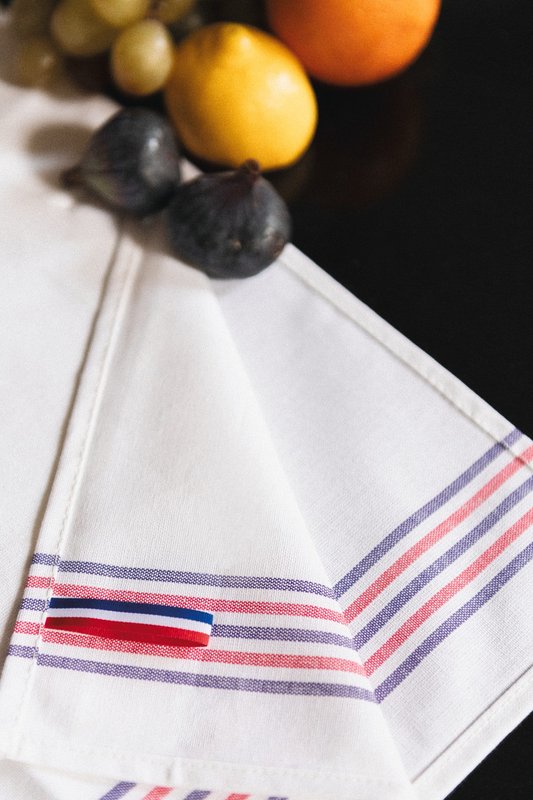 Essuie-vaisselle 5 rayures Origine France Garantie