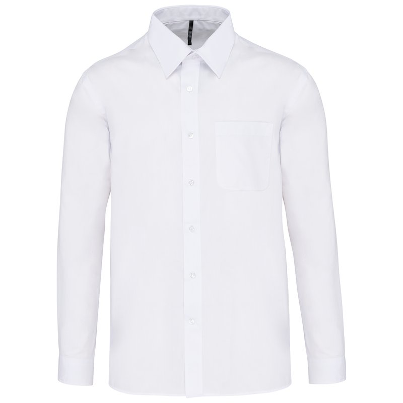 Chemise popeline polycoton entretien facile homme – Image 4