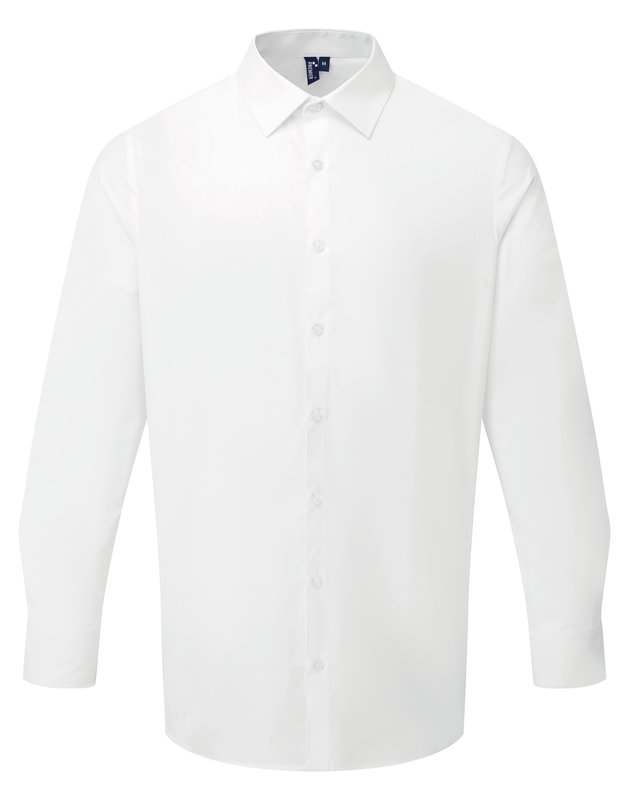 Chemise popeline RECYCLIGHT à manches longues pour homme – Image 4