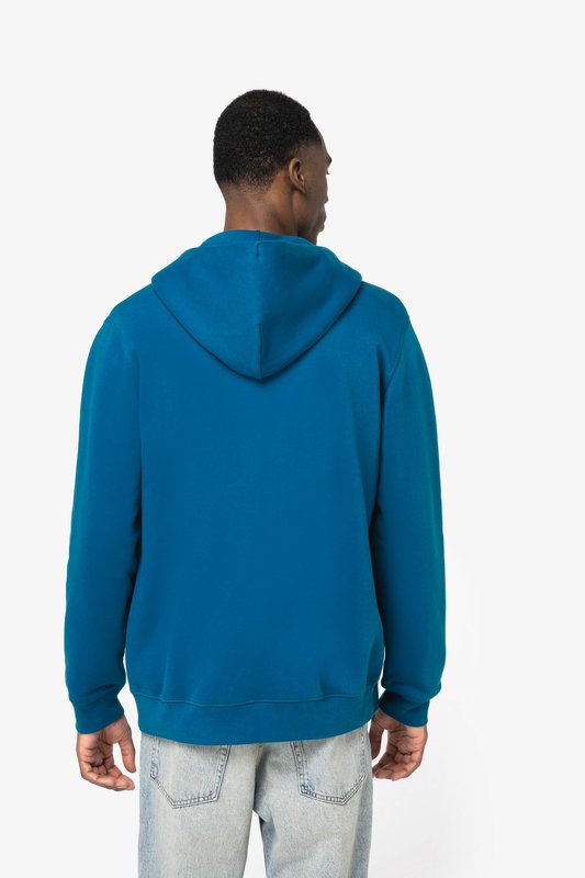 Sweat-shirt écoresponsable zippé à capuche unisexe – Image 6