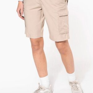 Bermuda léger multipoches femme