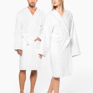 Peignoir de bain à capuche Bio