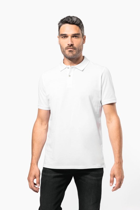 Polo Supima® manches courtes homme