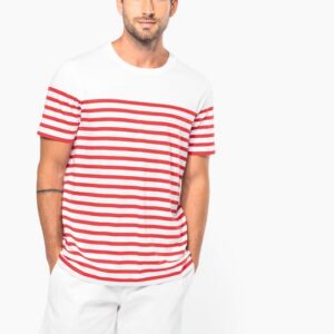 T-shirt marin col rond Bio homme