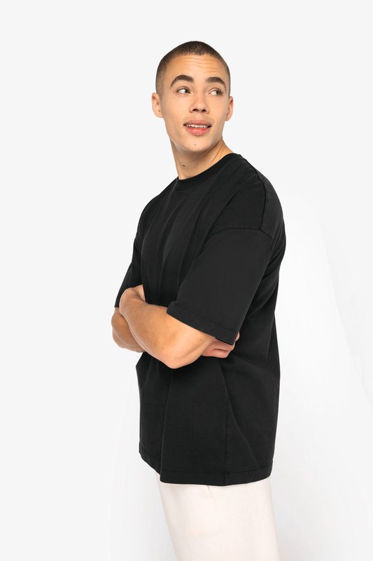 T-shirt écoresponsable oversize délavé homme – Image 4