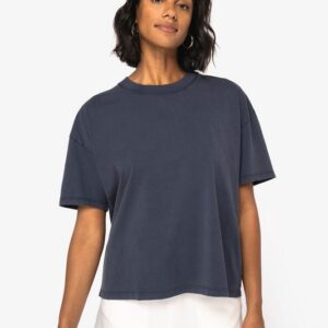 T-shirt écoresponsable oversize délavé femme