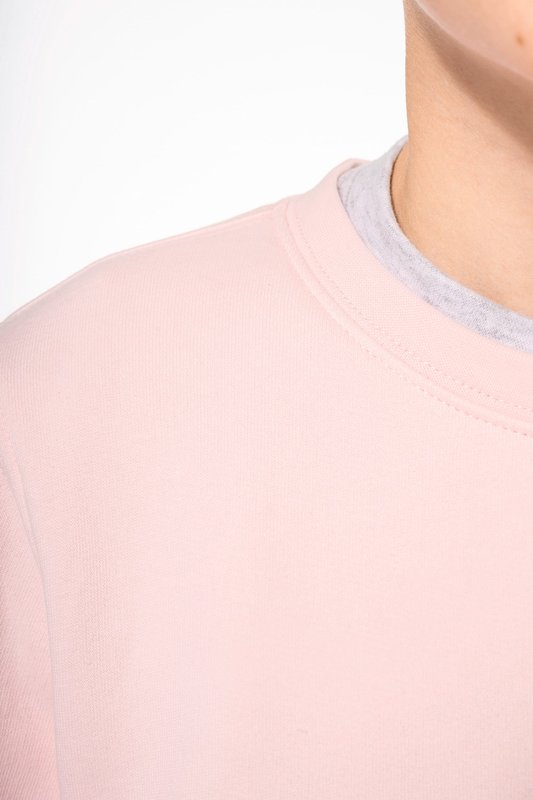 Sweat-shirt écoresponsable col rond enfant – Image 6