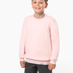 Sweat-shirt écoresponsable col rond enfant