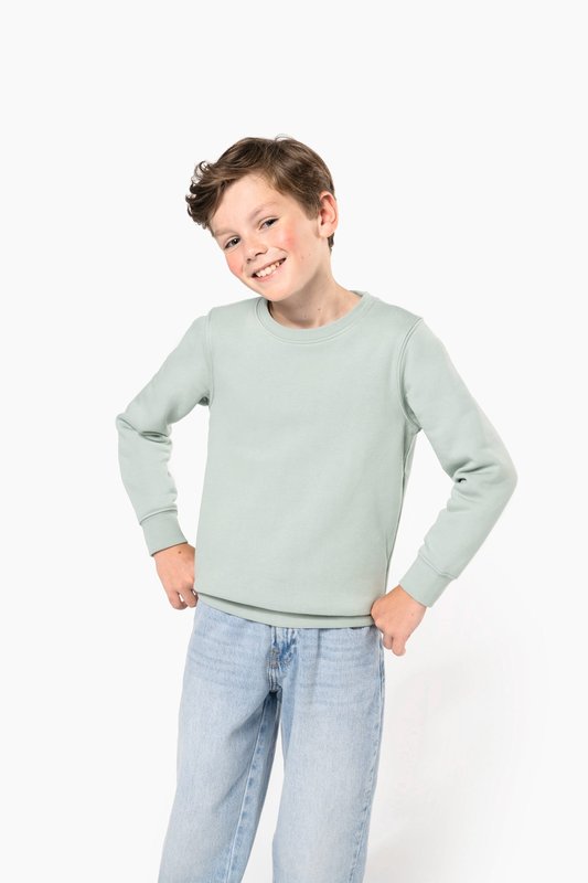 Sweat-shirt écoresponsable col rond enfant – Image 16