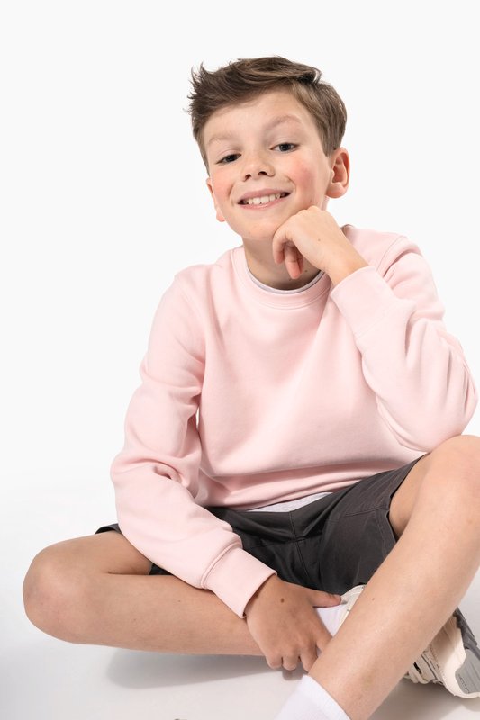 Sweat-shirt écoresponsable col rond enfant – Image 14