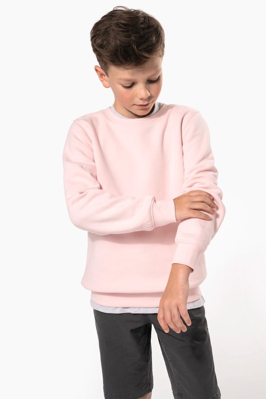Sweat-shirt écoresponsable col rond enfant – Image 7