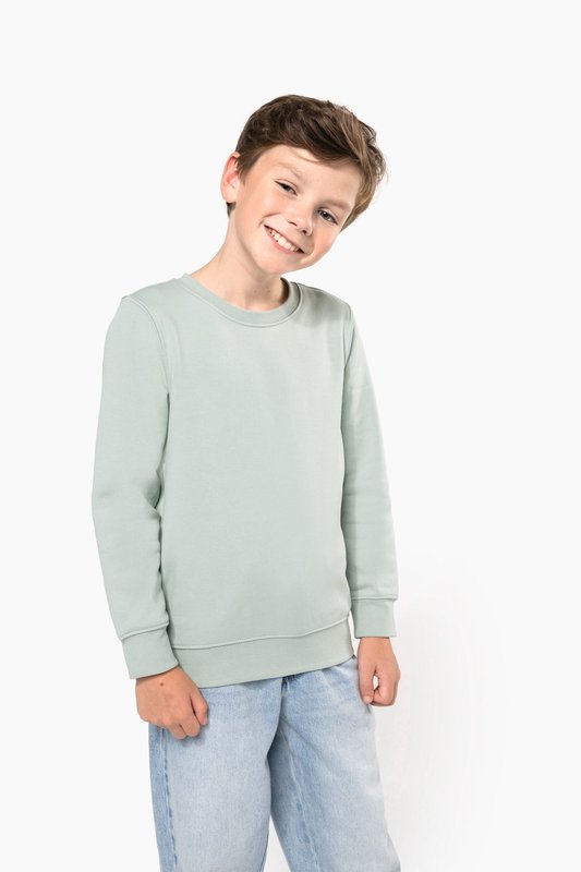 Sweat-shirt écoresponsable col rond enfant – Image 18