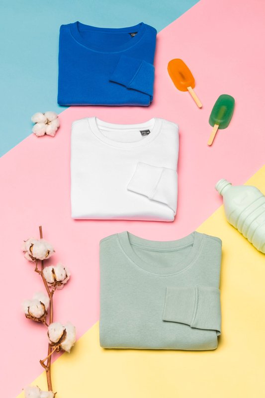 Sweat-shirt écoresponsable col rond enfant – Image 12