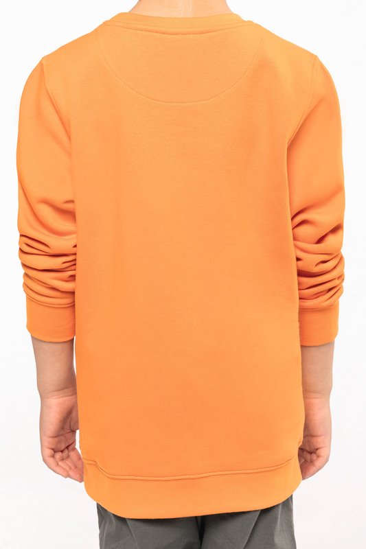 Sweat-shirt écoresponsable col rond enfant – Image 10