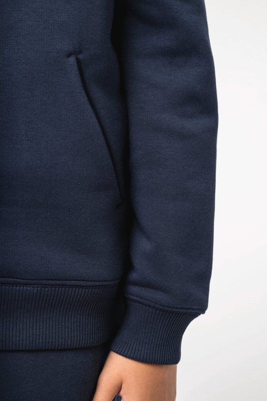 Sweat-shirt écoresponsable à capuche oversize enfant – Image 9