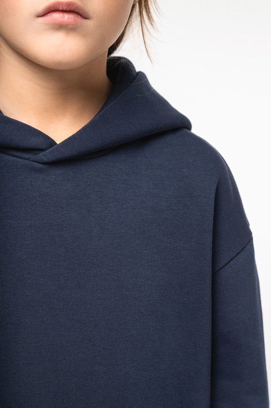 Sweat-shirt écoresponsable à capuche oversize enfant – Image 8