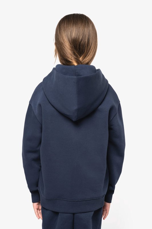 Sweat-shirt écoresponsable à capuche oversize enfant – Image 6