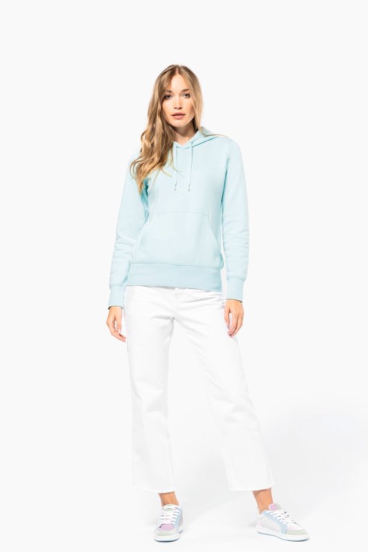 Sweat-shirt écoresponsable à capuche femme – Image 24