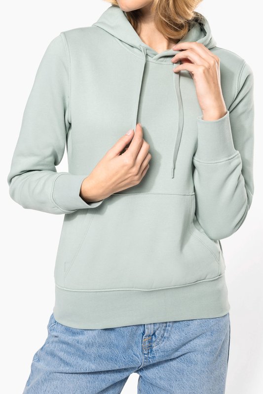 Sweat-shirt écoresponsable à capuche femme – Image 45