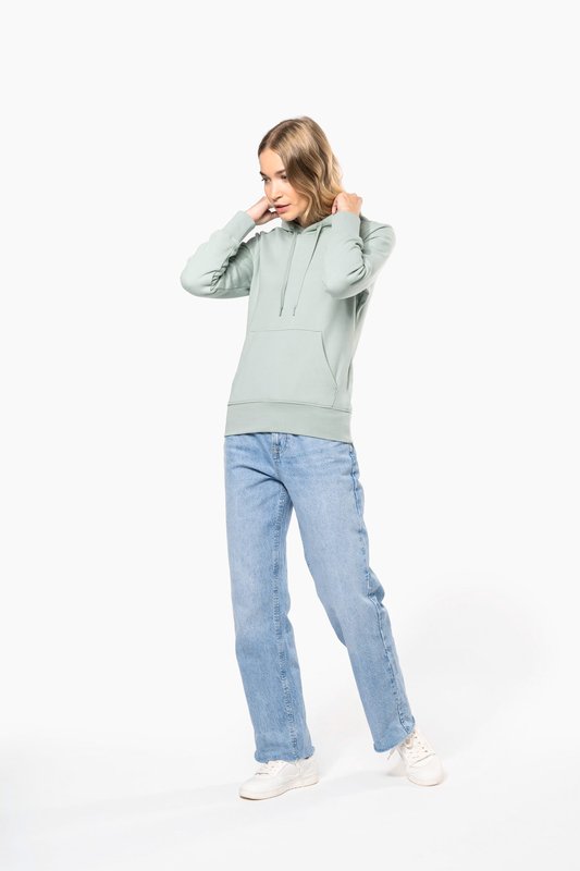 Sweat-shirt écoresponsable à capuche femme – Image 12