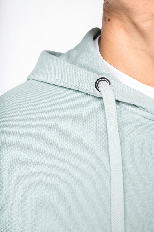 Sweat-shirt écoresponsable zippé à capuche French Terry unisexe – Image 6