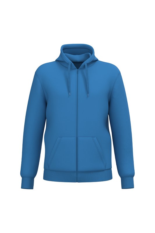 Sweat-shirt recyclé zippé à capuche unisexe – Image 9