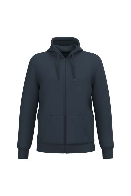 Sweat-shirt recyclé zippé à capuche unisexe – Image 10