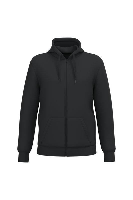 Sweat-shirt recyclé zippé à capuche unisexe – Image 7