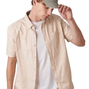 Casquette en coton biologique à sandwich contrasté - 6 panneaux