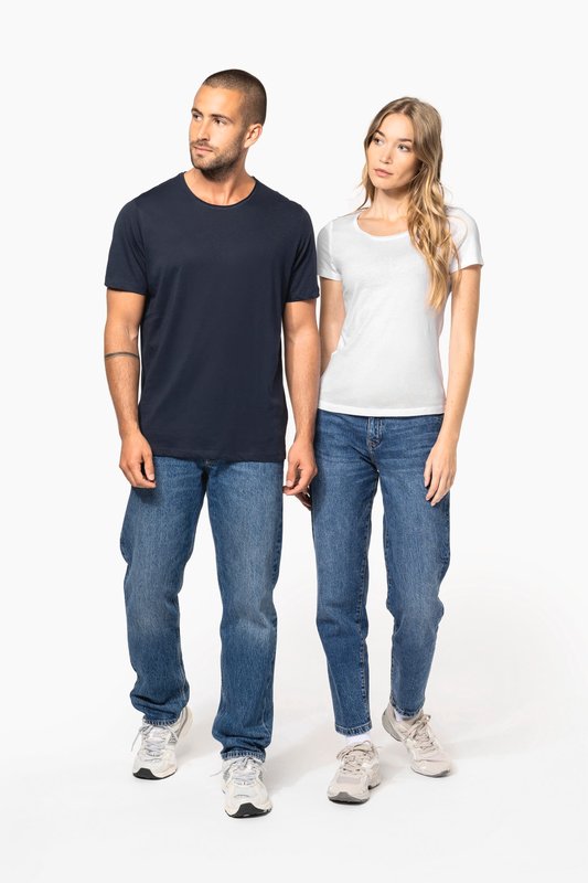 T-shirt Bio col à bords francs manches courtes homme – Image 13