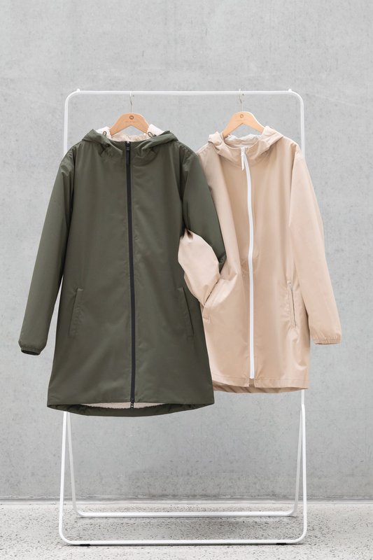 Veste écoresponsable imperméable doublée en sherpa unisexe – Image 15