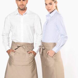 Tablier polycoton long