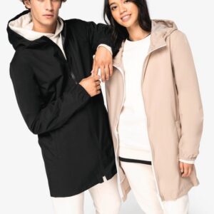 Veste écoresponsable imperméable unisexe
