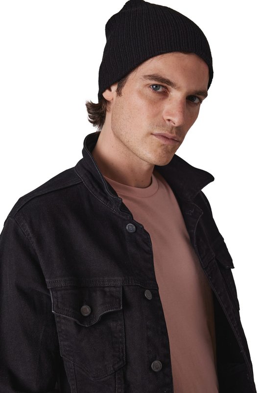 Bonnet tricot côtelé – Image 3