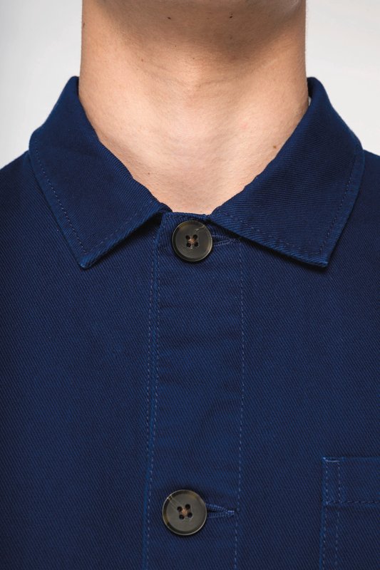 Veste worker écoresponsable délavée homme – Image 6