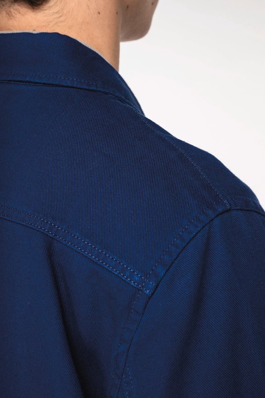 Veste worker écoresponsable délavée homme – Image 7