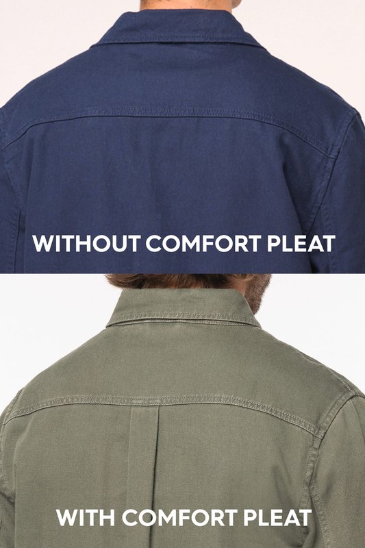 Veste worker écoresponsable délavée homme – Image 5