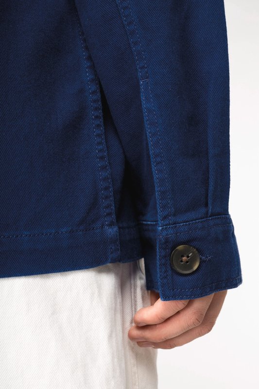 Veste worker écoresponsable délavée homme – Image 8