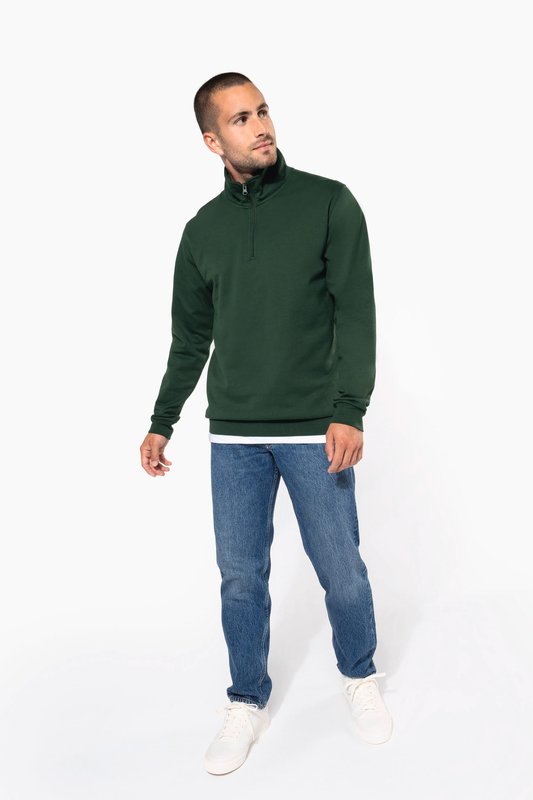 Sweat-shirt col zippé homme – Image 10