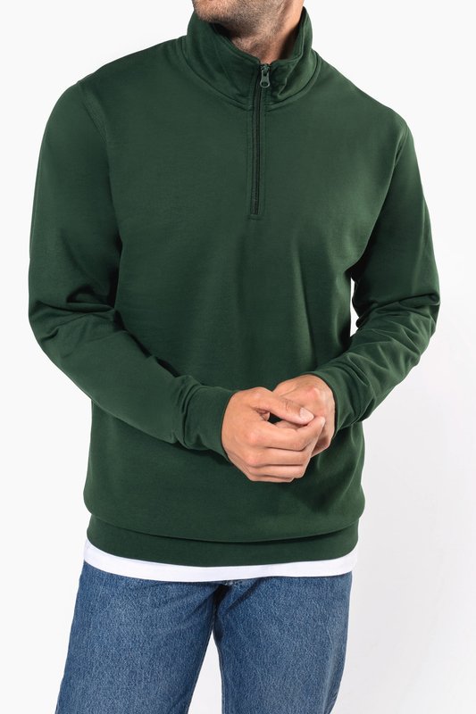 Sweat-shirt col zippé homme – Image 20