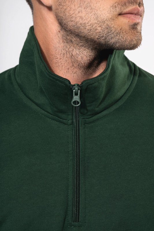 Sweat-shirt col zippé homme – Image 4
